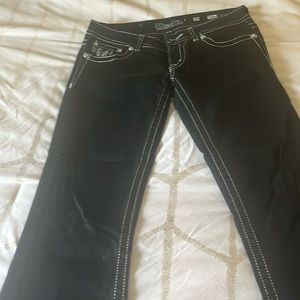 Miss me black jeans size 29 bootcut never worn